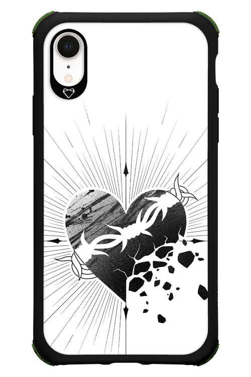 Fekete Szív - Apple iPhone XR