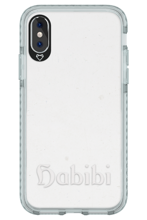 Habibi White on White - Apple iPhone XS