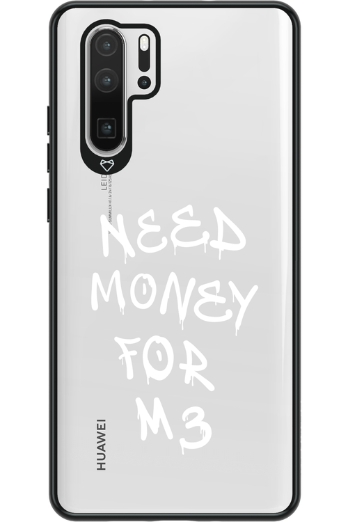 Need M3 Transparent White - Huawei P30 Pro