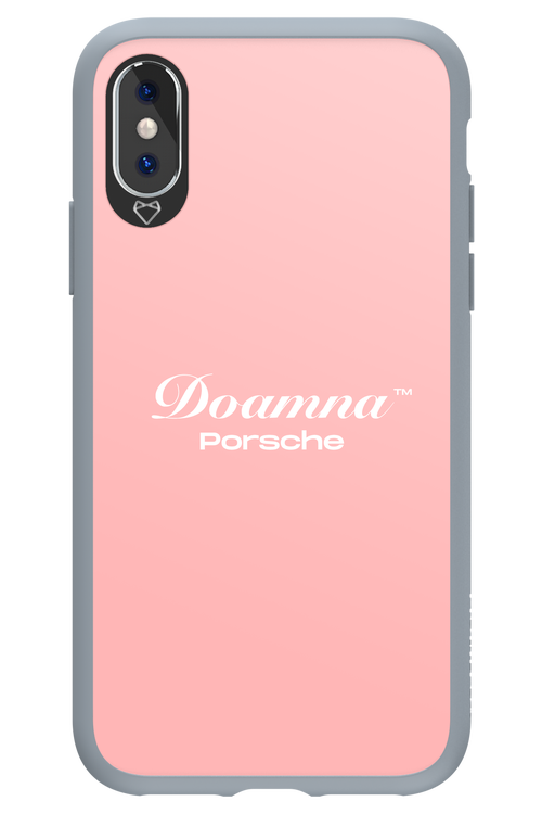 Doamna Porsche (pink) - Apple iPhone X