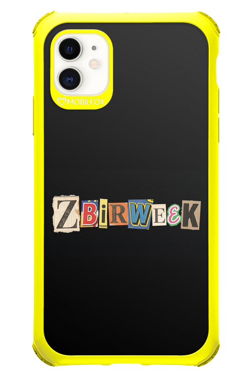 Zbirweek (black) 2.0 - Apple iPhone 11