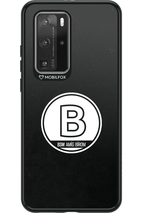 Amig bírom Black - Huawei P40 Pro