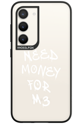 Need M3 Transparent White - Samsung Galaxy S23