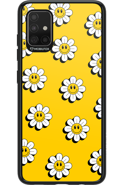 Smiley Flowers - Samsung Galaxy A51