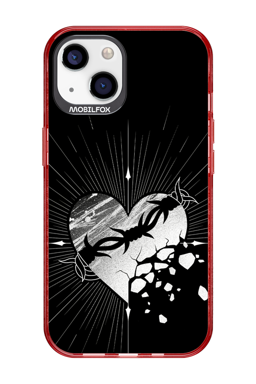 Fehér Szív - Apple iPhone 13