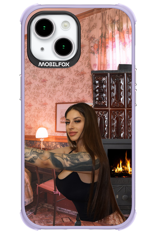 Tattooed Flame - Apple iPhone 15