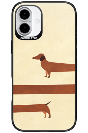 Stretchy Dog - Apple iPhone 16 Plus
