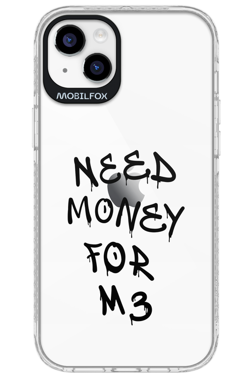 Need M3 Transparent Black - Apple iPhone 14 Plus