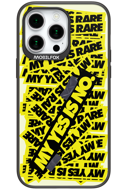 My yes is no 2.0 - Apple iPhone 15 Pro Max