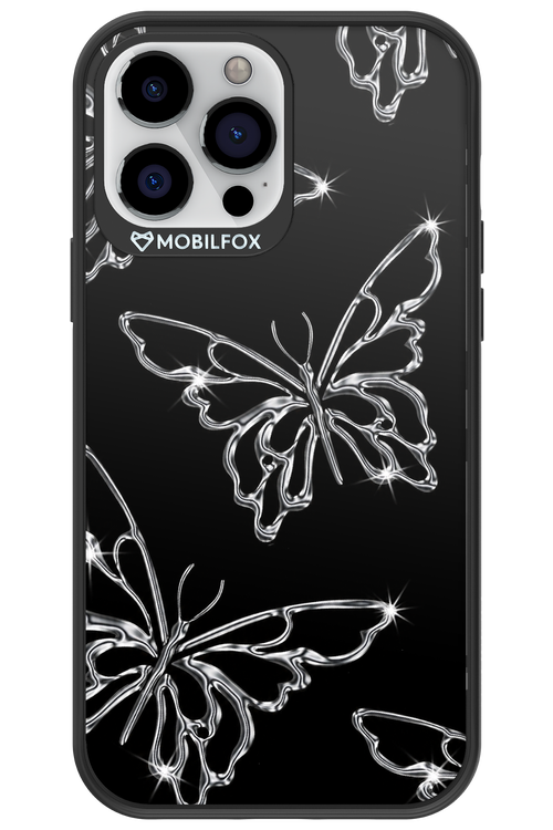 Silver Butterfly 2.0 - Apple iPhone 13 Pro Max