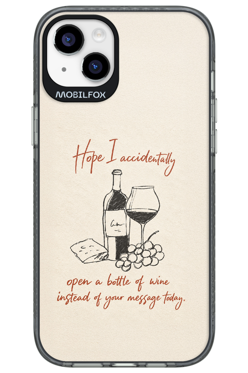 Bottle of wine 2.0 - Apple iPhone 14 Plus