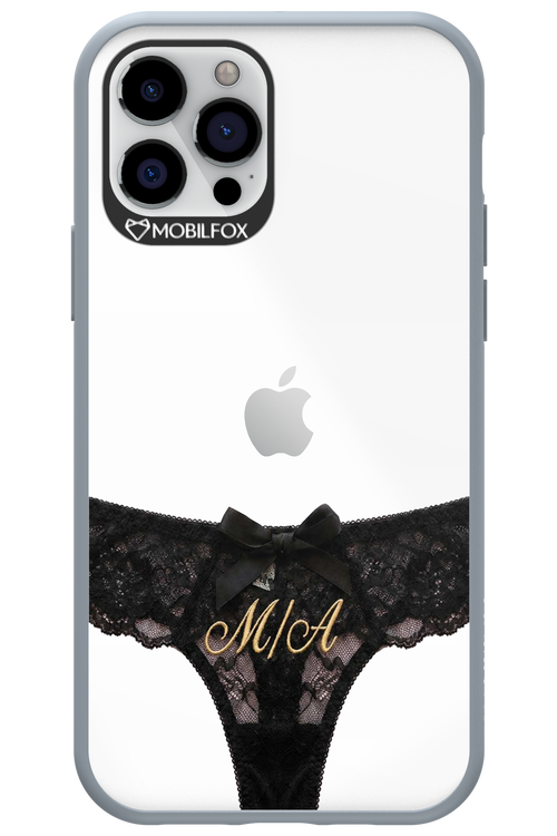 Black Panties Transparent 2.0 - Apple iPhone 12 Pro