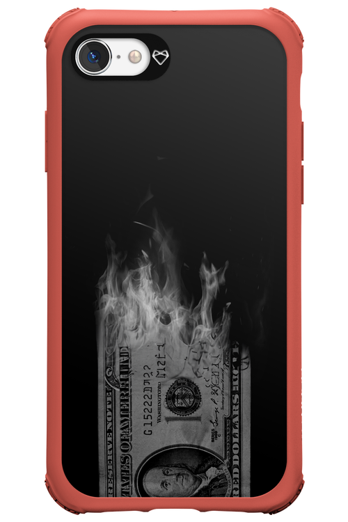 Money Burn B&W 2.0 - Apple iPhone 7