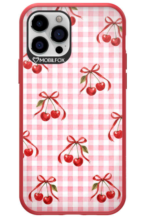 Pink Cherry Checked 2.0 - Apple iPhone 12 Pro