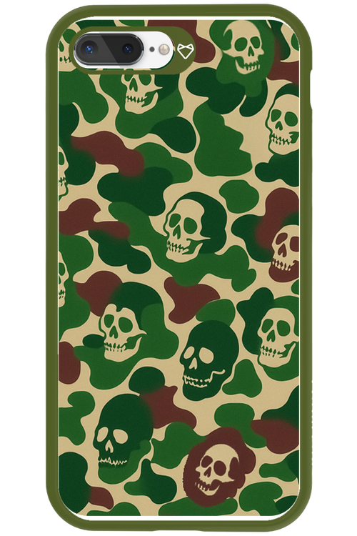 Camo Skull - Apple iPhone 8 Plus