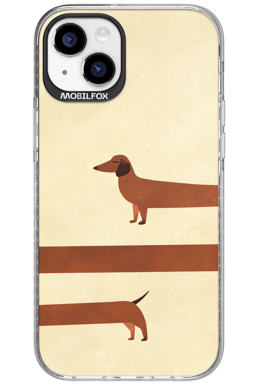 Stretchy Dog - Apple iPhone 15 Plus