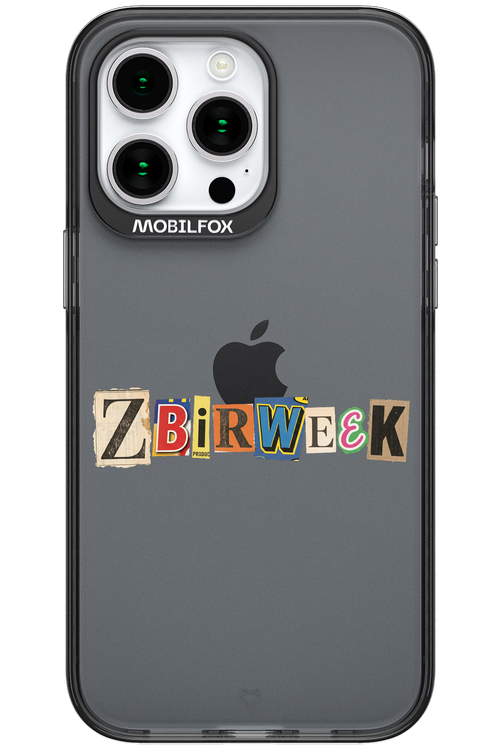 Zbirweek (transparent) 2.0 - Apple iPhone 15 Pro Max