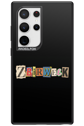 Zbirweek (black) 2.0 - Samsung Galaxy S24 Ultra