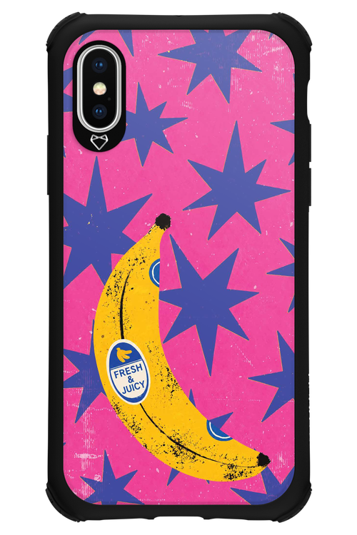 BANANA POP BLUE 2.0 - Apple iPhone X