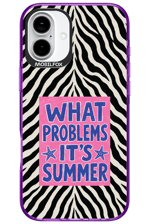 WHAT PROBLEM ITS SUMMER 2.0 - Apple iPhone 16 Plus