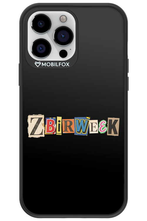 Zbirweek (black) 2.0 - Apple iPhone 13 Pro Max