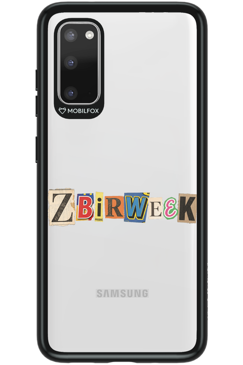 Zbirweek (transparent) 2.0 - Samsung Galaxy S20