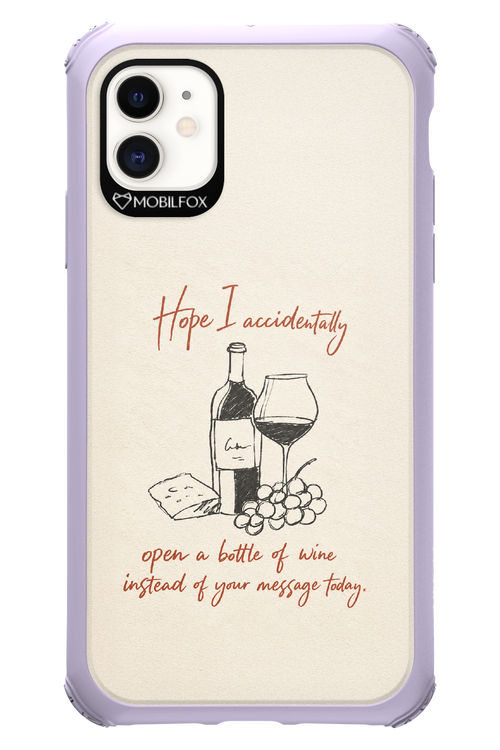 Bottle of wine 2.0 - Apple iPhone 11