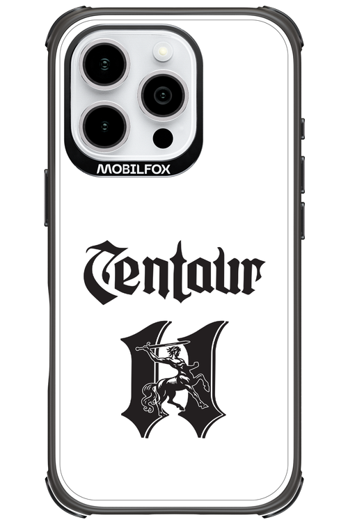 Centaur Logo White 2.0 - Apple iPhone 16 Pro