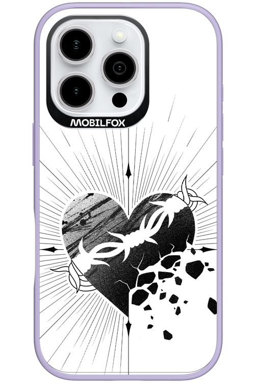 Fekete Szív 2.0 - Apple iPhone 16 Pro