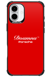 Doamna Porsche (red) - Apple iPhone 16 Plus