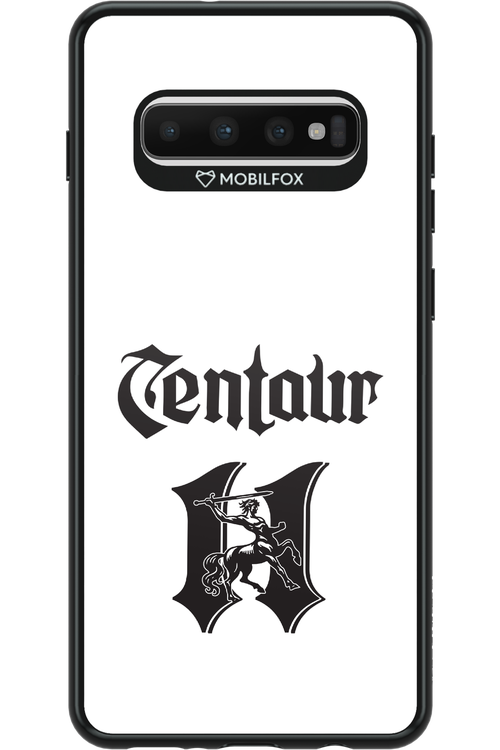 Centaur Logo White 2.0 - Samsung Galaxy S10+