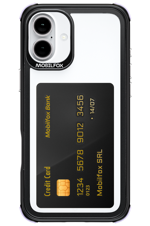 Black Card 2.0 - Apple iPhone 16 Plus