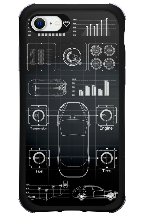 Cyber Grid 2.0 - Apple iPhone SE 2020