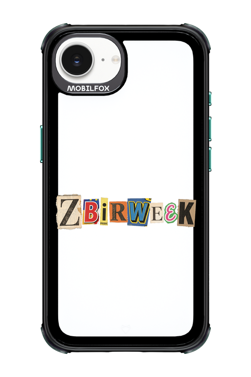 Zbirweek (transparent) 2.0 - Apple iPhone 17e