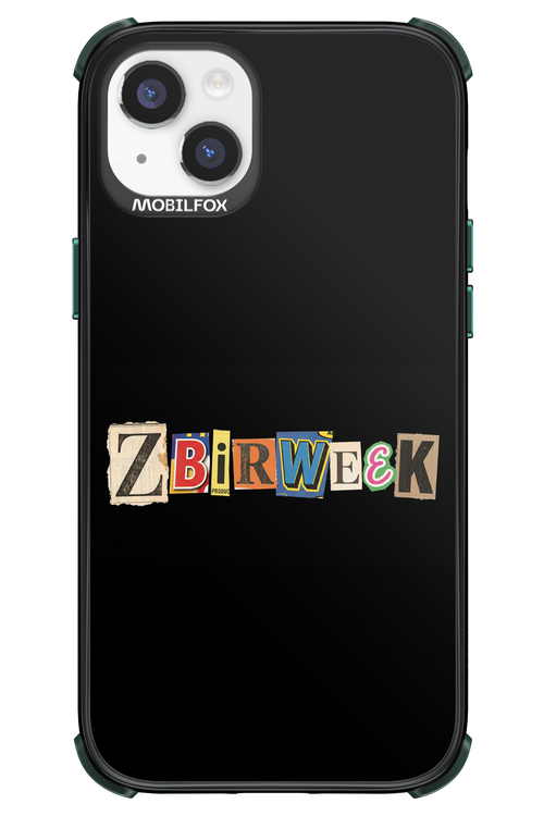 Zbirweek (black) 2.0 - Apple iPhone 14 Plus