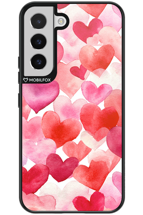 Water Painted Heart - Samsung Galaxy S22