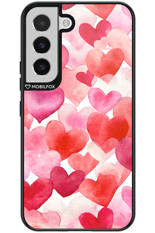 Water Painted Heart - Samsung Galaxy S22