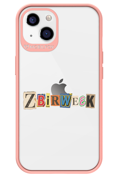 Zbirweek (transparent) 2.0 - Apple iPhone 13