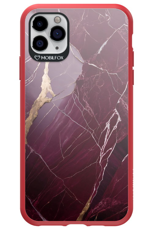 Burgundy Marble 2.0 - Apple iPhone 11 Pro Max