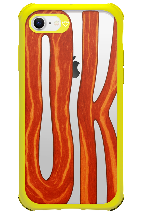 O K (Transparent) - Apple iPhone 7