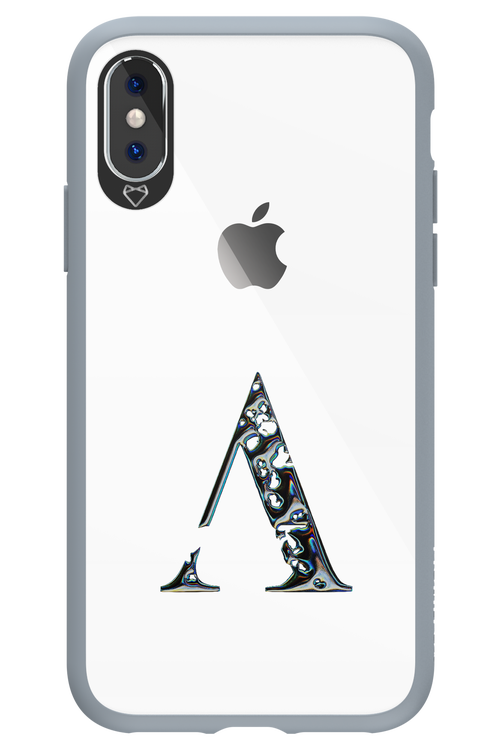 Azteca A Chrome Logo 2.0 - Apple iPhone X
