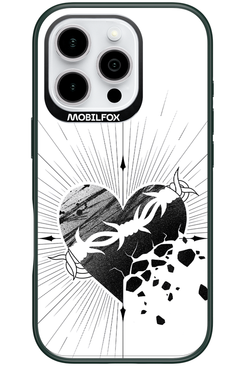 Fekete Szív 2.0 - Apple iPhone 16 Pro