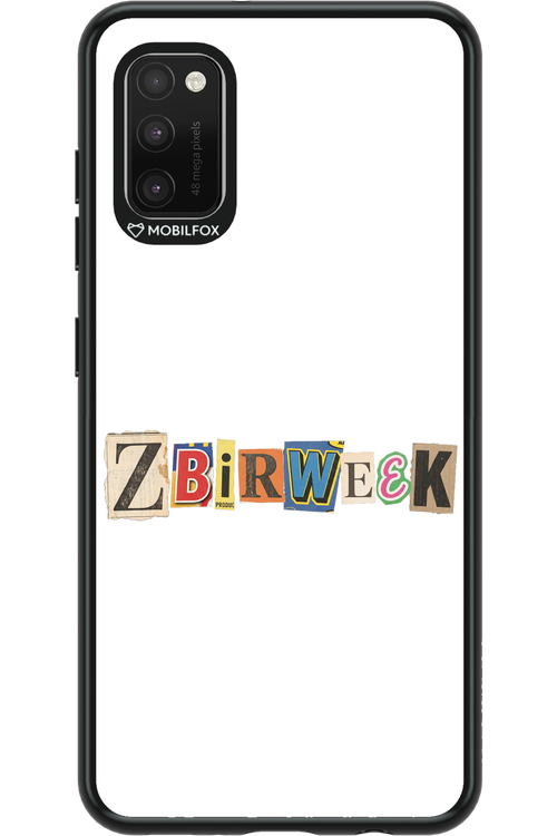 Zbirweek (white) 2.0 - Samsung Galaxy A41