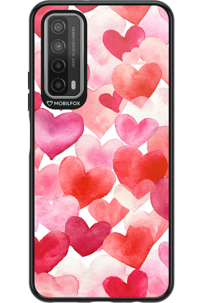 Water Painted Heart - Huawei P Smart 2021