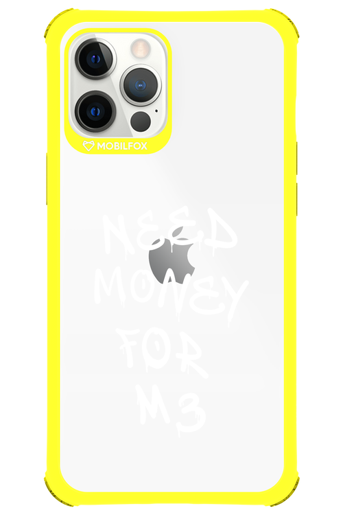 Need M3 Transparent White - Apple iPhone 12 Pro Max