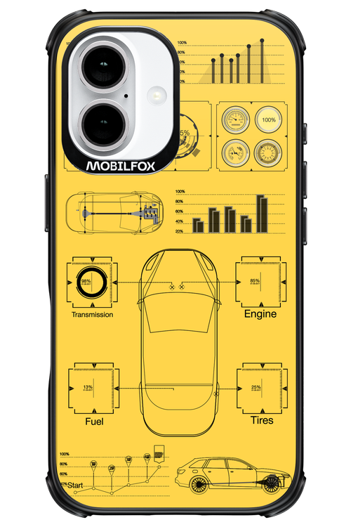 Grid Shift - Apple iPhone 16