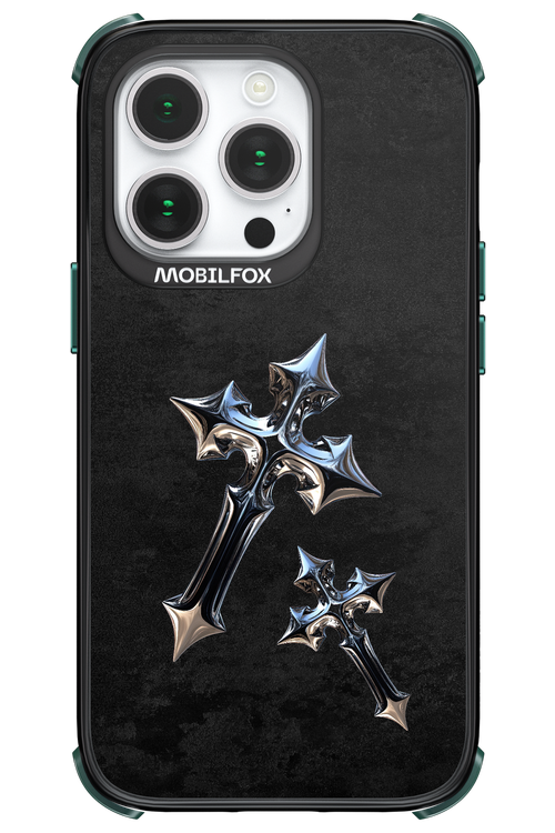 Chrome Crosses 2.0 - Apple iPhone 14 Pro