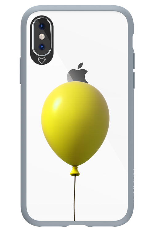 Yellow Balloon - Apple iPhone X