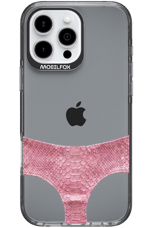 Snake Leather Panties Transparent 2.0 - Apple iPhone 16 Pro Max