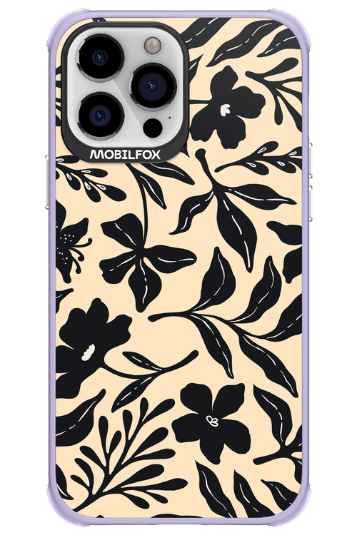 Black Flowers 2.0 - Apple iPhone 13 Pro Max